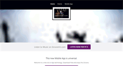 Desktop Screenshot of groovinu.com
